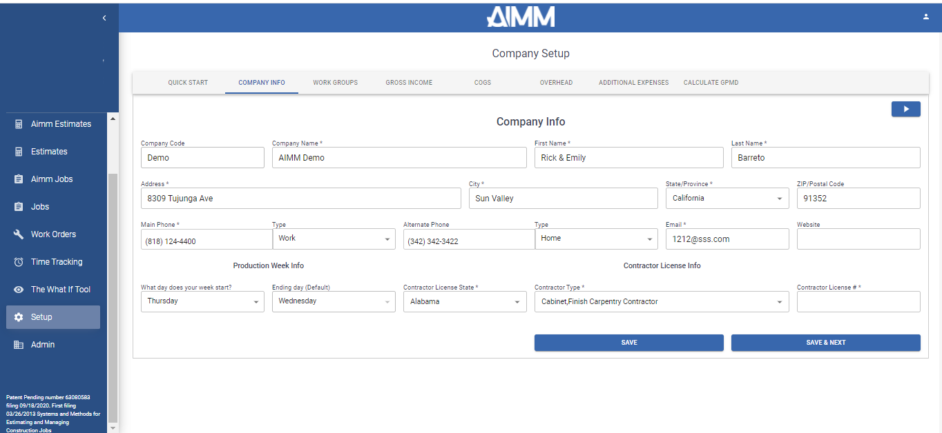 Manage site setting